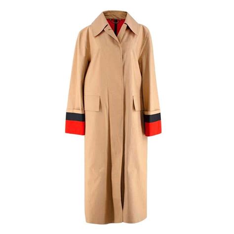 bonded cotton poplin seam-sealed car coat burberry|Burberry Limited.